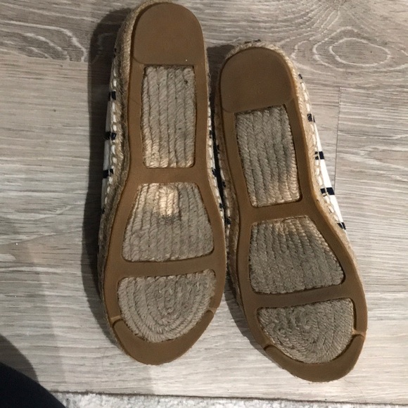 Tory Burch t-shirt ballet espadrille sz 7.5 - Picture 6 of 7